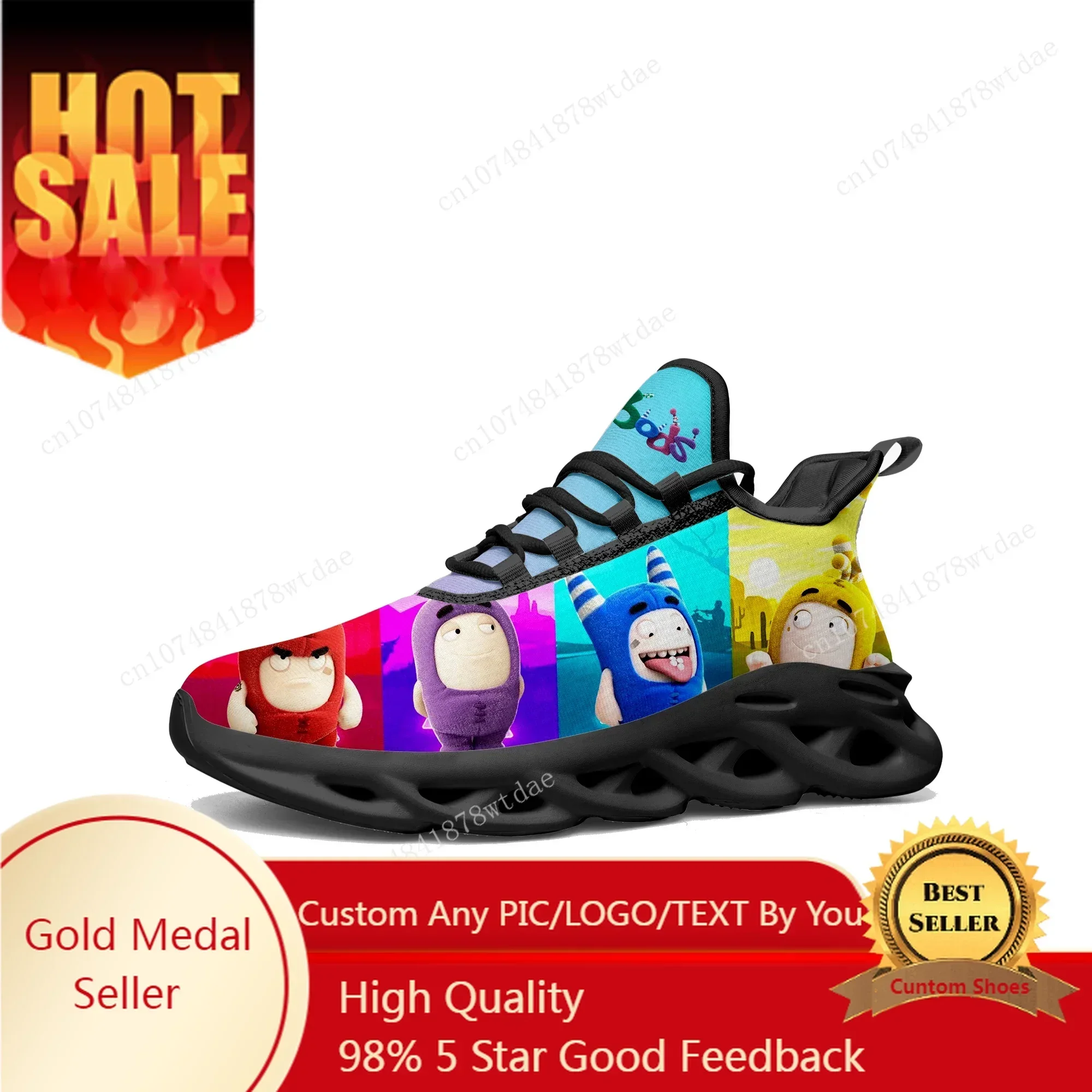 Women Shoes Singapore - Oddbods Flats Sneakers Mens Womens Sports