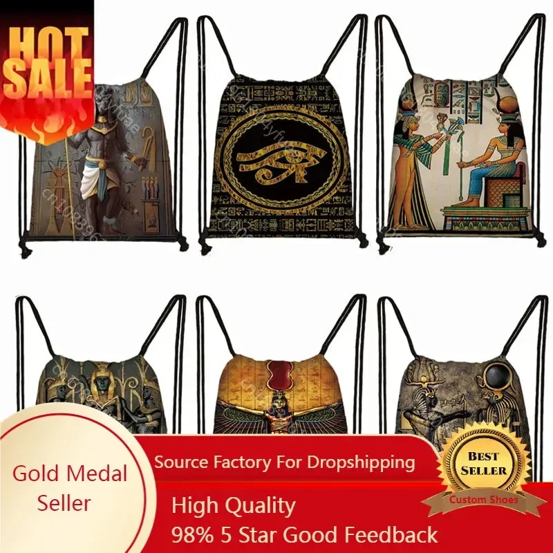Women Shoes Egypt - Egyptian Art Print Backpack Egypt Pharaoh