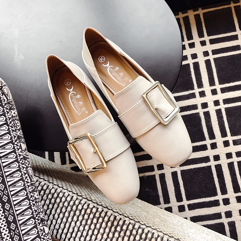 Women'S Shoes To Men'S - 2026New low-heeled slip-on fashion leather shoes