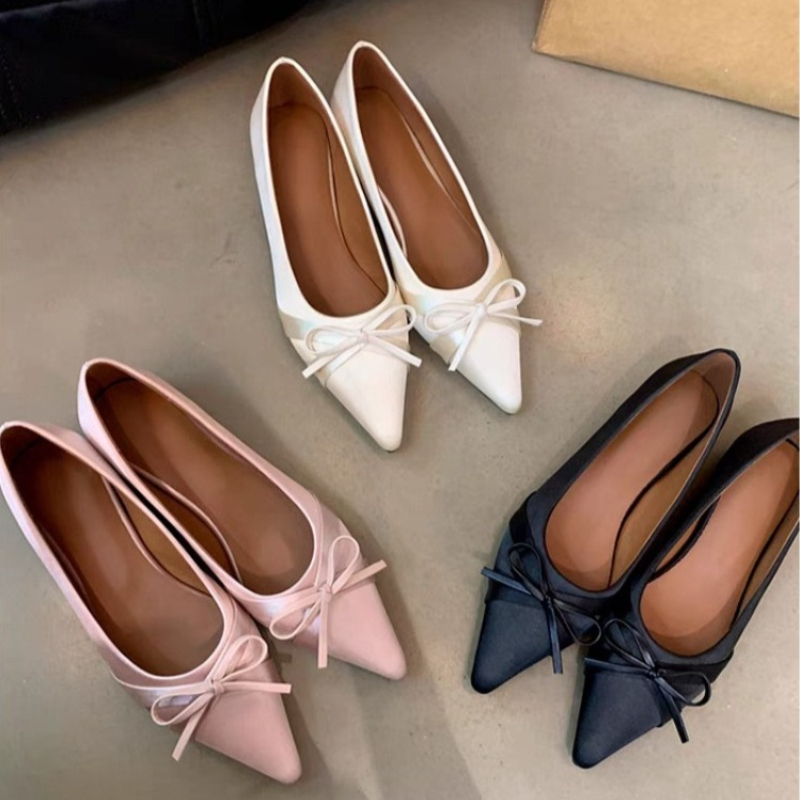 Women Shoes With Heels - Summer New Style Chiffon Fashion Sweet