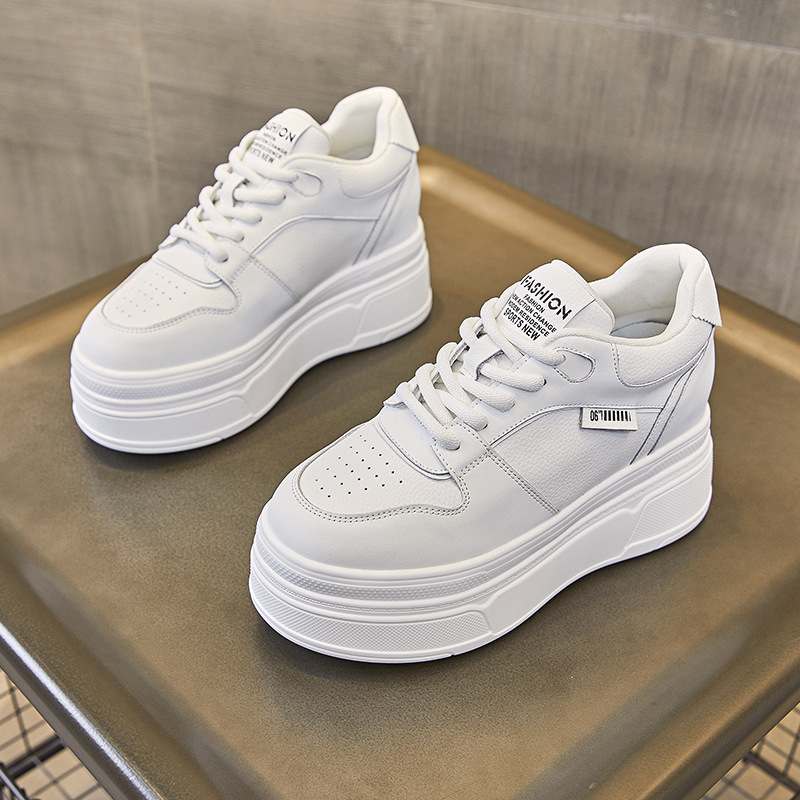 9CM Genuine Leather NEW Brand  - огляд і ціна Platform Sneakers Chunky