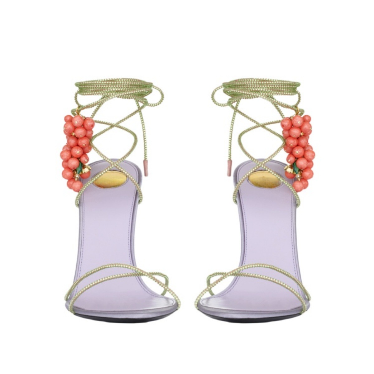 Women's 3D Fruit Embellished R - огляд і ціна Rhinestone Sandal Women