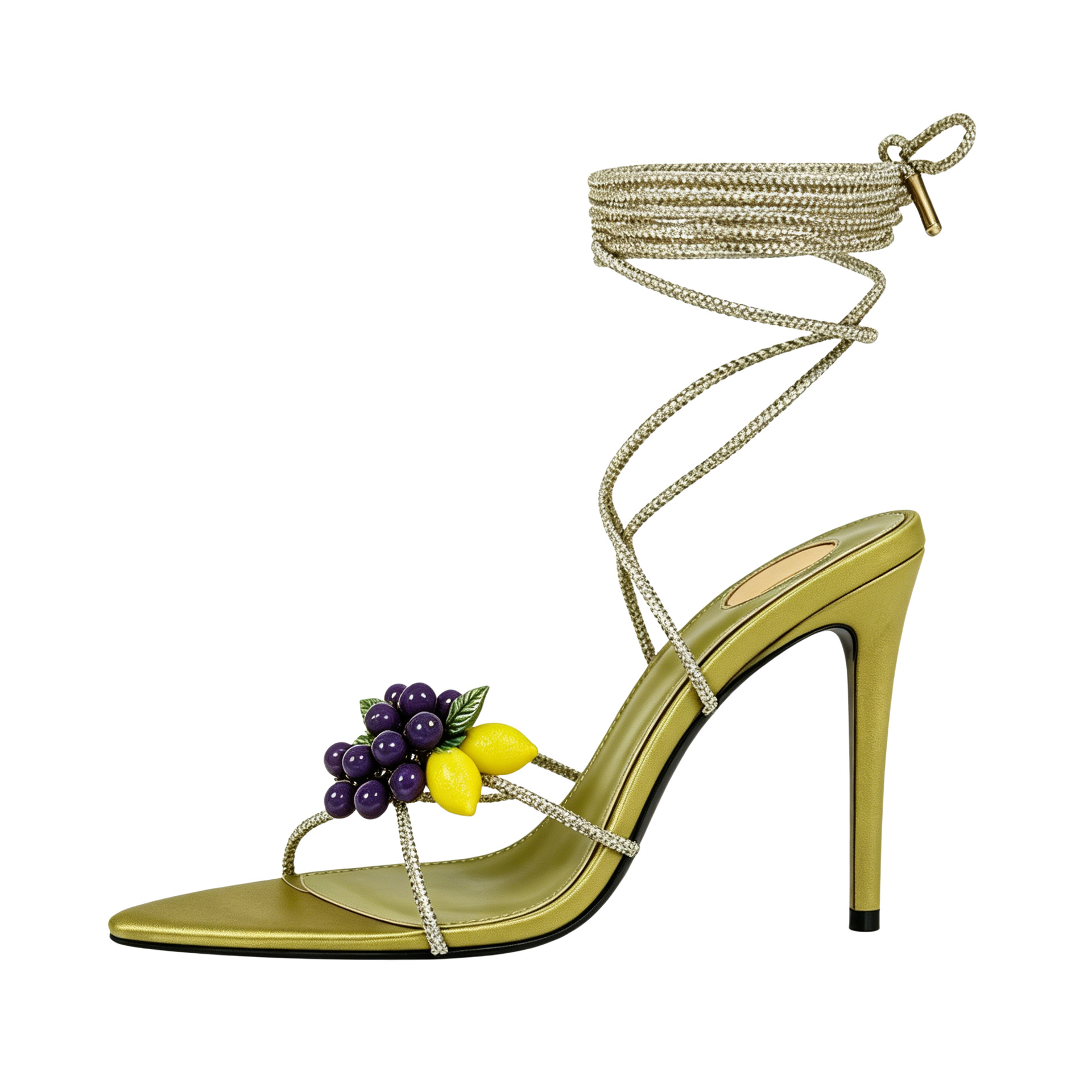 Women's 3D Fruit Embellished R - огляд і ціна Rhinestone Sandal Women