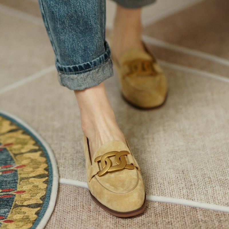 Suede Leather Women Loafers Sp - огляд і ціна Women Shoes With Heels