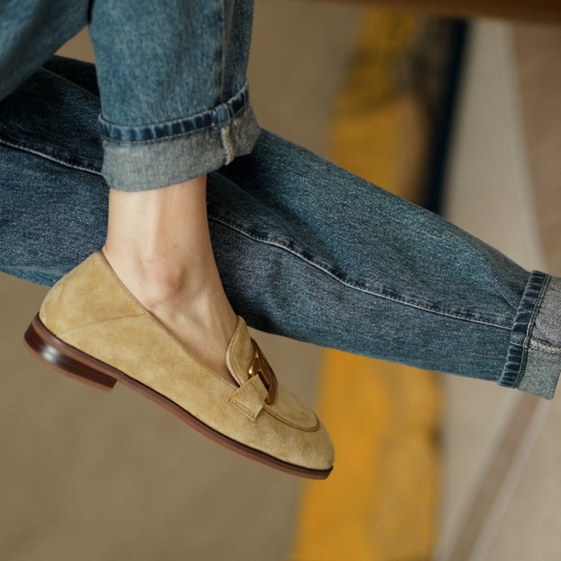 Suede Leather Women Loafers Sp - огляд і ціна Women Shoes With Heels
