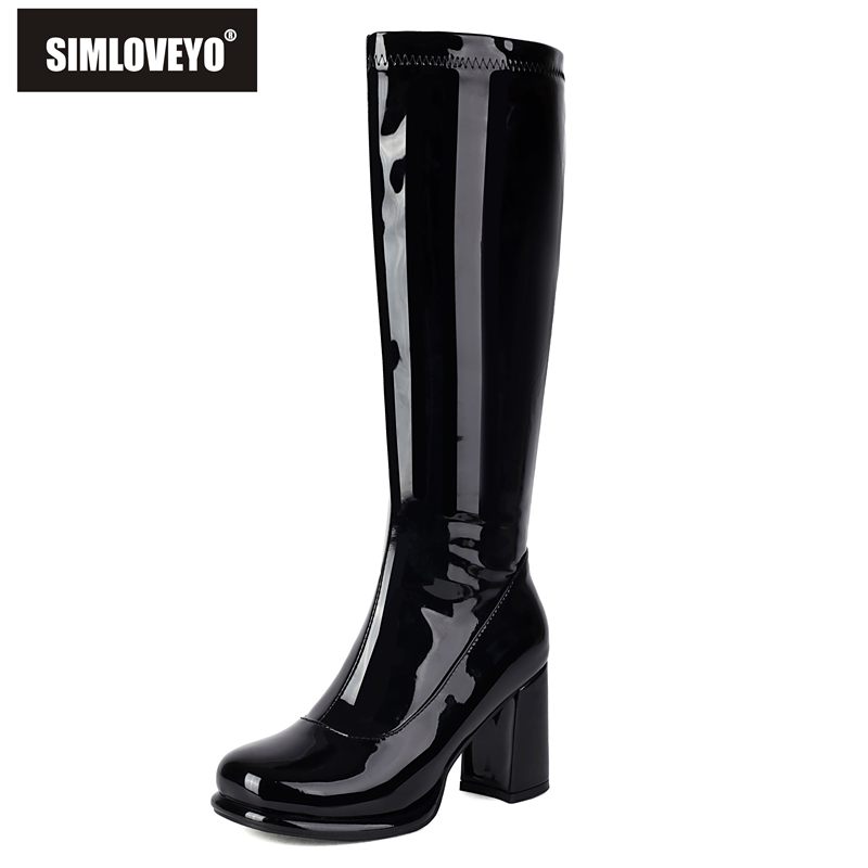 SIMLOVEYO Sexy Female Knee Boo - огляд і ціна Zip Up Boots Short