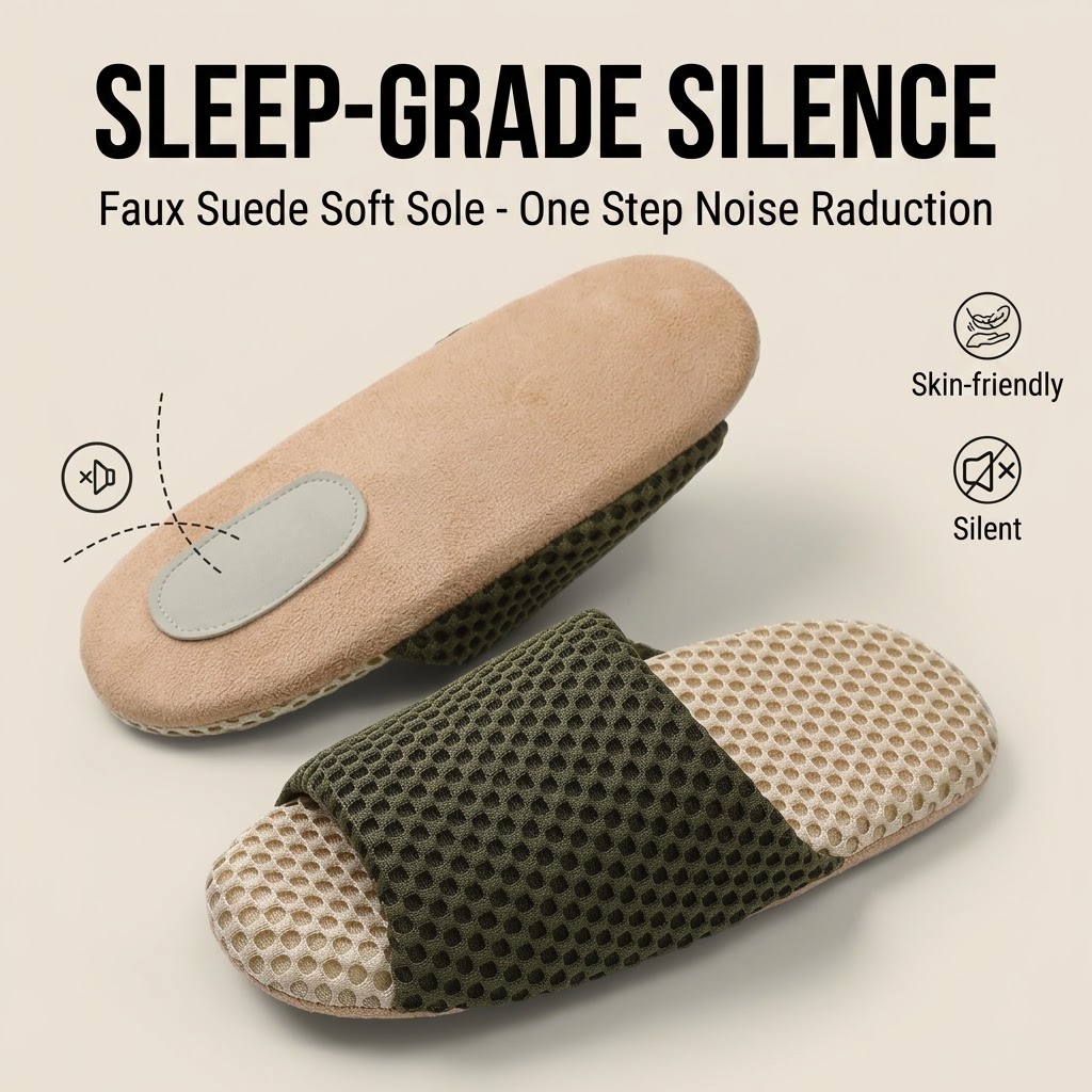 Unisex Silent Indoor Slippers  - огляд і ціна Women'S Shoes To Men'S Size