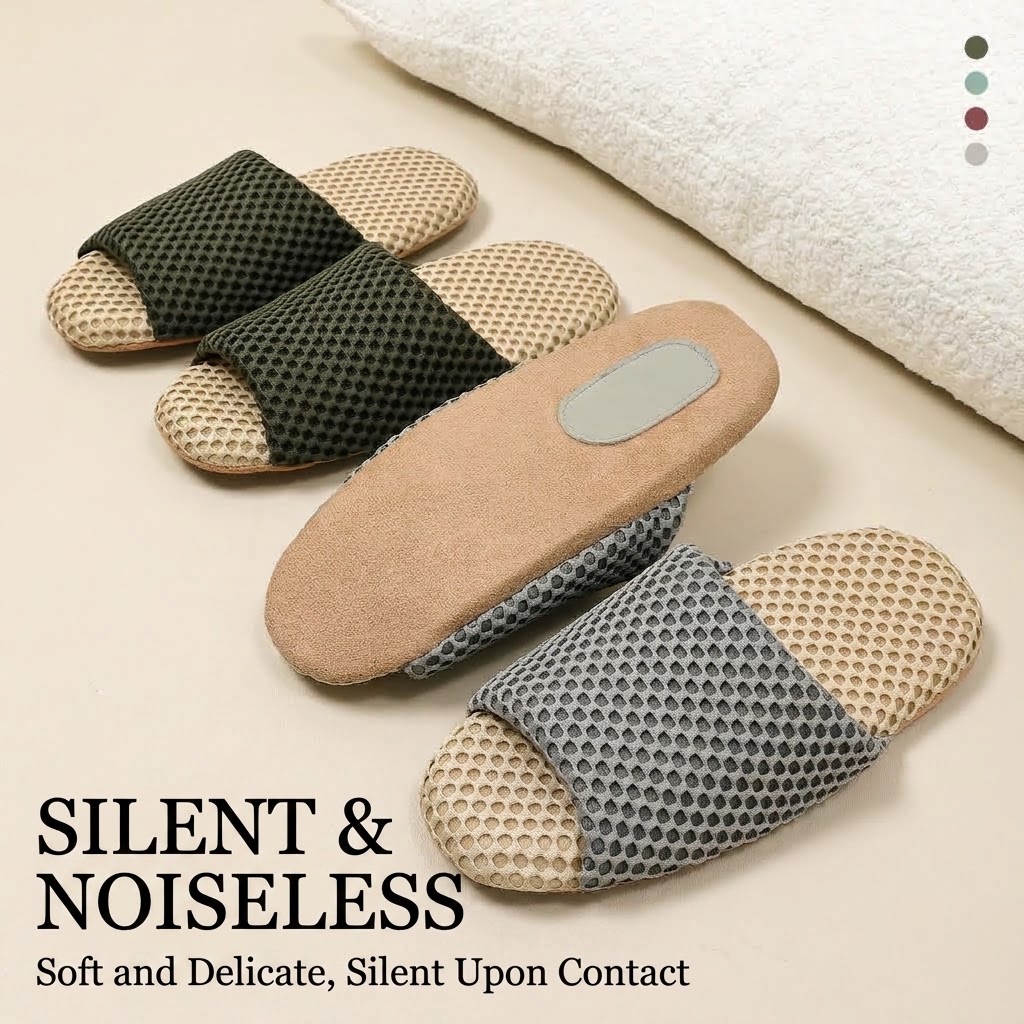 Unisex Silent Indoor Slippers  - огляд і ціна Women'S Shoes To Men'S Size