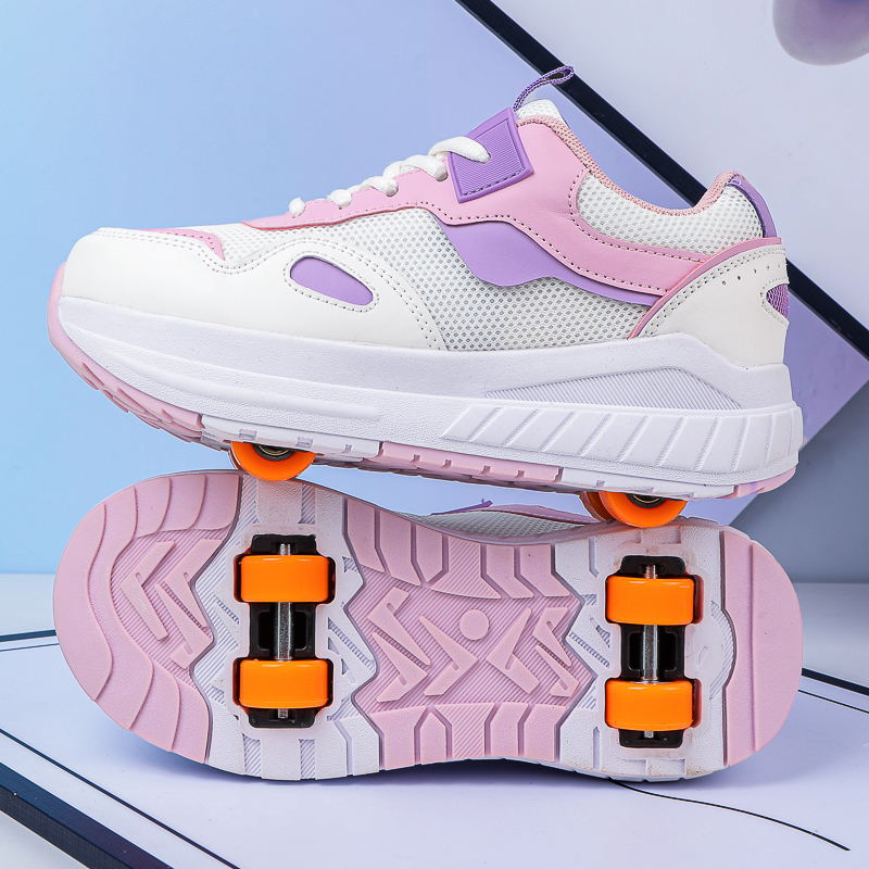 Kids Roller Skates 4 Wheels De - огляд і ціна Women'S Shoes To Men'S Size