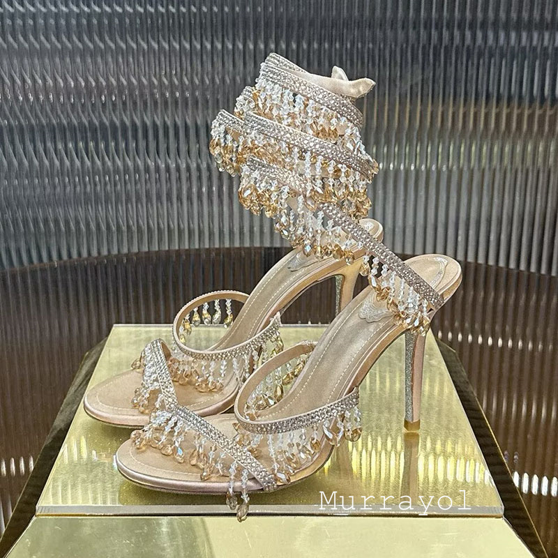 Sandals Women Ankle Snake Shap - огляд і ціна Rhinestone Sandal Women