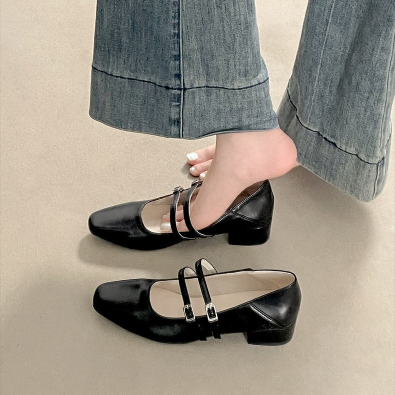 Square Toe Low Heel Women Silv - огляд і ціна Women Shoes With Heels